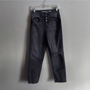 Vanilla Star Distressed Mom Jean Size 3